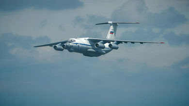 Фото - Самолет ВВС Белоруссии слетал на военный аэродром под Москвой и вернулся
